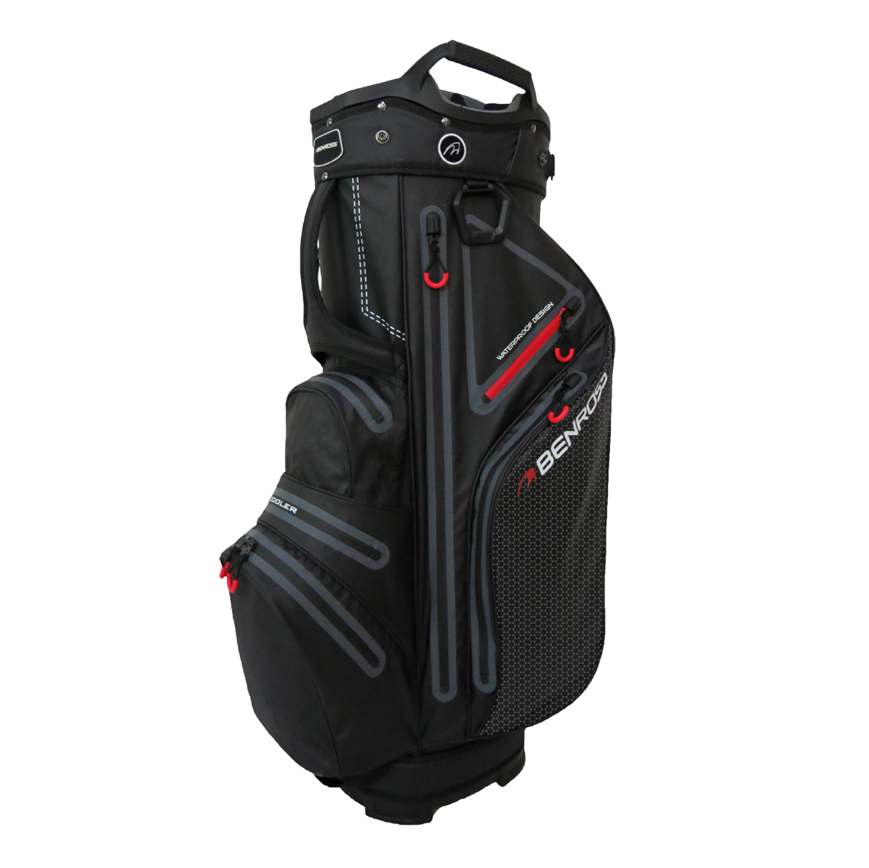 TaylorMade Select ST Cart Golf Bag Red/White - Walmart.com